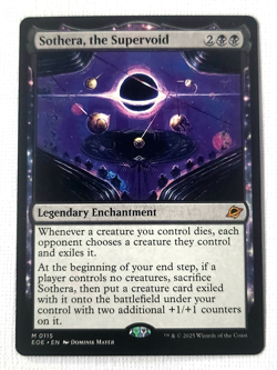 Magic The Gathering MTG: Sothera, the Supervoid-Enchantment NF (EOE) Mythic 0115 - Image 1
