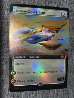 MTG Edge of Eternities FOIL R Lumen-Class Frigate #0321 - Image 1