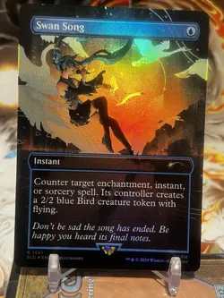 MTG | Swan Song (1591) [Secret Lair Hatsune Miku] ✨FOIL✨ - Image 1
