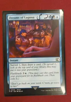Dreams of Laguna #50 | Near Mint | Final Fantasy FIN | Magic MTG - Image 1