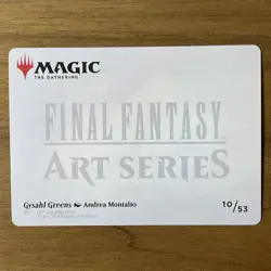 MTG Final Fantasy Art Series Gysahl Greens 10/53 - Image 2