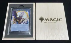 MTG One-Winged Angel, Sephiroth Stainless Token Emblem - Image 1