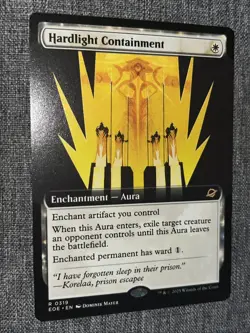 R 0319 Hardlight Containment EXTENDED ART Rare Edge of Eternities MTG EOE - Image 1