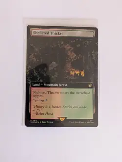 MtG Sheltered Thicket Doctor Who Magic Gathering NM/M - Image 4