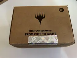 Secret Lair Commander Deck From Cute to Brute Magic The Gathering MTG Sealed Box - Image 1