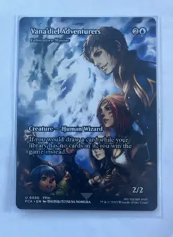 Vana'diel Adventurers Laboratory Maniac 0030 R NM Borderless Final Fantasy MTG - Image 1