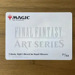 MTG Final Fantasy Art Series Y’shtola, Night’s Blessed 21/53 - Image 2