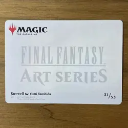 MTG Final Fantasy Art Series Farewell 31/53 - Image 2