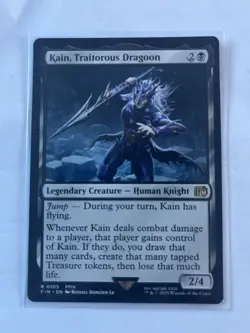 Kain, Traitorous Dragoon 0105 R Final Fantasy MTG - Image 1