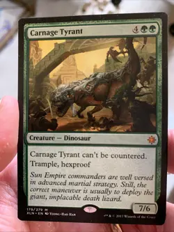 Carnage Tyrant ~ Ixalan [ NearMint ] [ Magic MTG ] - Image 1