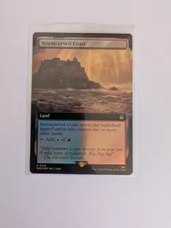 MtG Stormcarved Coast Doctor Who Magic Gathering NM/M - Image 1