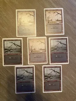 🔮 MTG: Swamp (B) (C) Revised Edition Regular - Image 1