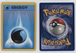 Water Energy Pokemon Base Set #102 1999 0kb5 - Image 3