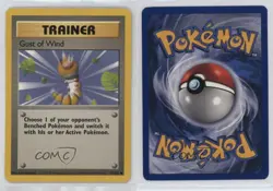 Gust of Wind Pokemon Base Set #93 1999 0kb5 - Image 3