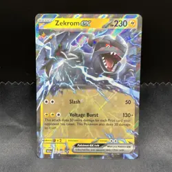 Zekrom EX # 034/086 | Pokemon TCG - 2025 Black Bolt | NM - Image 1