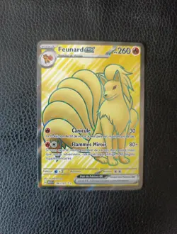 Carte Pokemon Feunard 186/165 Full Art Mew 151 EV3.5 Fr Neuf - Image 1