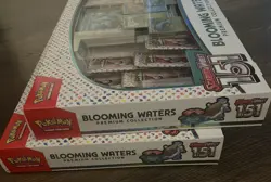 Pokemon Scarlet & Violet 151 Blooming Waters Premium Collection Box x2 Sealed - Image 2