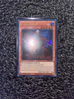 Yugioh K9-OO Lupis JUSH-EN034 Ultra Rare 1st Edition Near Mint - Image 1