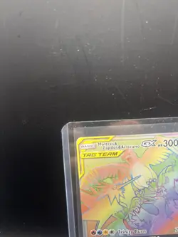 Moltres Zapdos Articuno GX - 69/68 - Full Art Hidden Fates - Pokemon Card - NM - Image 2
