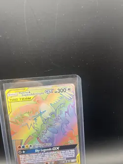 Moltres Zapdos Articuno GX - 69/68 - Full Art Hidden Fates - Pokemon Card - NM - Image 3