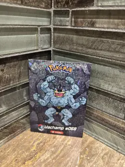 Machamp #68 - Cracked Ice Holo - Crystal Collection 2024 - Pokemon Card ERROR - Image 1