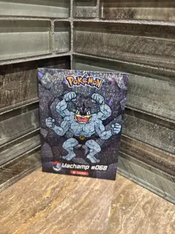 Machamp #68 - Cracked Ice Holo - Crystal Collection 2024 - Pokemon Card ERROR - Image 2