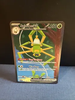 Spidops ex 243/198 Scarlet and Violet Holo Pokemon TCG Trading Card Game - Image 1
