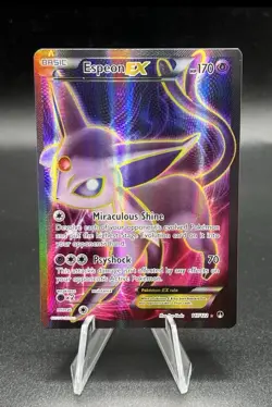 Pokemon TCG Espeon-EX Holo Full Art Ultra Rare Card Breakpoint 117/122 LP/NM XD1 - Image 1