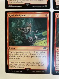 4x Mtg Lord Of The Rings Rush The Room NM Magic The Gathering - Image 2