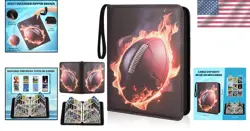 Portable 9-Pocket Trading Card Holder - Ideal for Football, MTG & Collectibles - Image 2