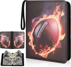 Portable 9-Pocket Trading Card Holder - Ideal for Football, MTG & Collectibles - Image 3