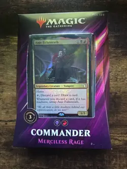 Magic the Gathering MTG Commander 2019 Merciless Rage Deck Factory Sealed - Image 1
