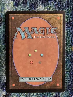 MTG Mountain Guru Land Magic the Gathering Terese Nielsen Damaged Rare - Image 2