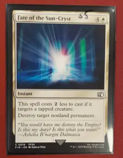 Fate of the Sun-Cryst C 0019 - Final Fantasy MTG Magic The Gathering - Image 1