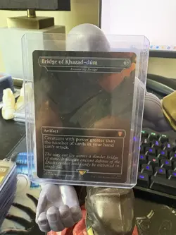 MTG English Bridge of Khazad-dum - Ensnaring Bridge (Surge Foil) NM Foil - Image 2