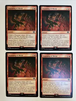 4x Mtg Lord Of The Rings Swarming Of Moria NM Magic The Gathering - Image 1