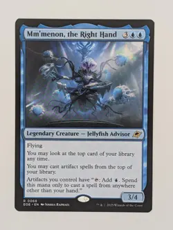 Mm'menon, the Right Hand - NM - Edge of Eternities - MTG - Image 1
