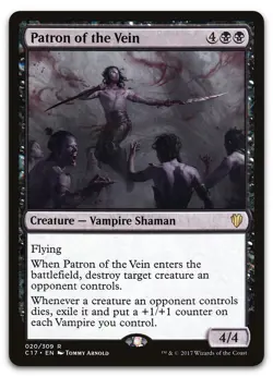 MTG Patron of the Vein Commander 2017 Regular NM - Image 1