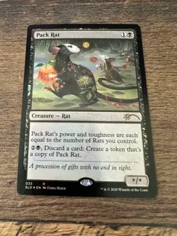 MTG Pack Rat Secret Lair Drop Foil M/NM - Image 1