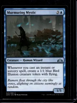 1x Murmuring Mystic - NM - Guilds of Ravnica - SPARROW MAGIC mtg - Image 1