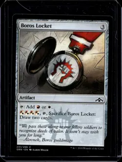 MTG Boros Locket LP Ravnica Allegiance RNA Magic Gathering card - Image 1