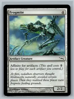 Magic The Gathering Mirrodin 4x Frogmite #172/306 MTG TCG CCG Playset - Image 1