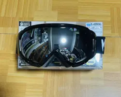 Mt-Hood MTG S103 Snow Goggles Spherical Lens Black Smoke All Weather Silver Mirr - Image 1