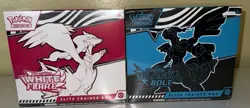 Pokemon Black Bolt and White Flare Elite Trainer Box ETB Set of 2 - NEW/SEALED - Image 1