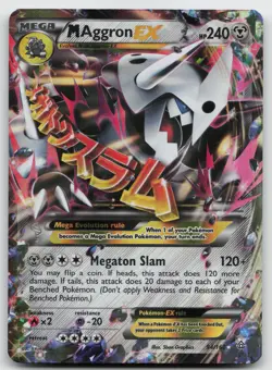 Pokemon tcg XY - Primal Clash #94/160 M Aggron EX Lightly played - Image 1