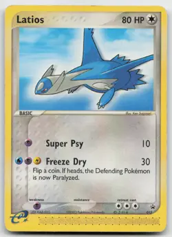Pokemon tcg Nintendo Promos #015 Latios Moderately played - Image 1