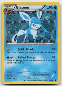 Pokemon tcg Black and White Promos #BW90 Glaceon Moderately played - Image 1