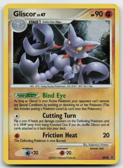 Pokemon tcg Diamond and Pearl Promos #DP36 Gliscor Holo Moderately played - Image 1