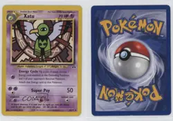 Xatu Pokemon Neo Discovery #52 2001 04dh - Image 3