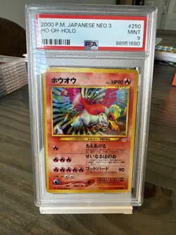 2000 Pokemon Japanese Neo 3 Ho-oh-holo PSA 9 Mint 🔥 - Image 1